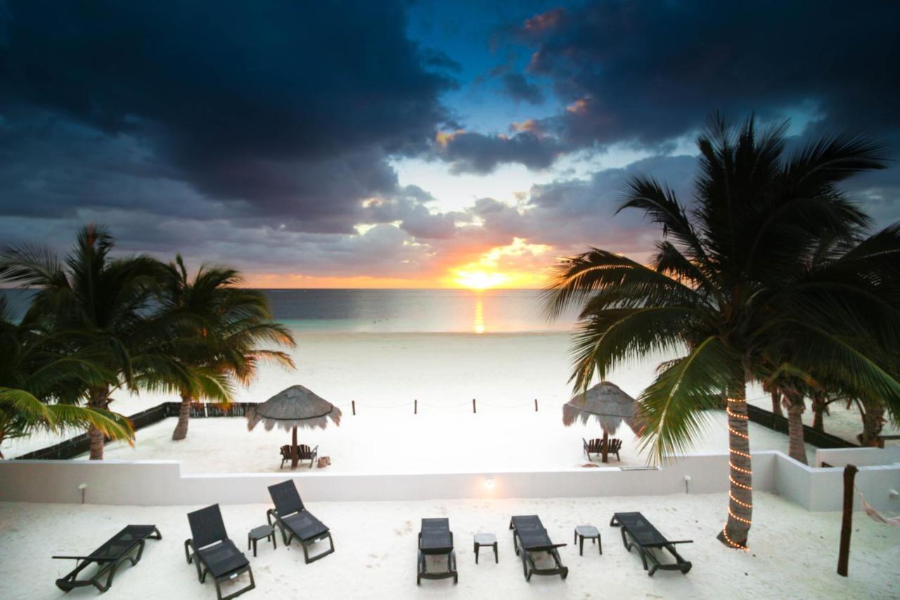 Villa Casa Brisa y Mar Puerto Morelos Exterior foto