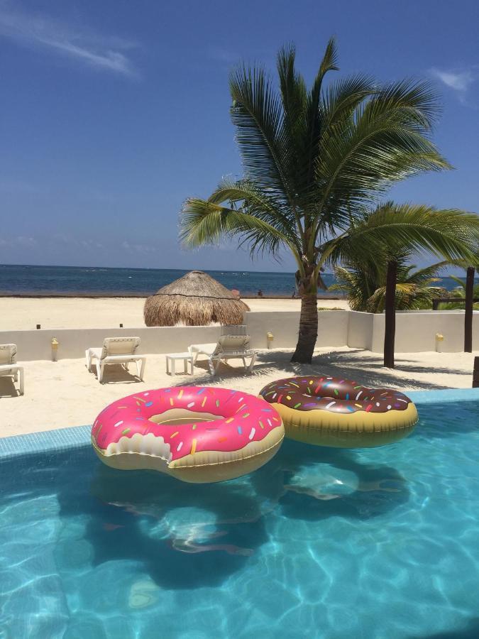 Villa Casa Brisa y Mar Puerto Morelos Exterior foto