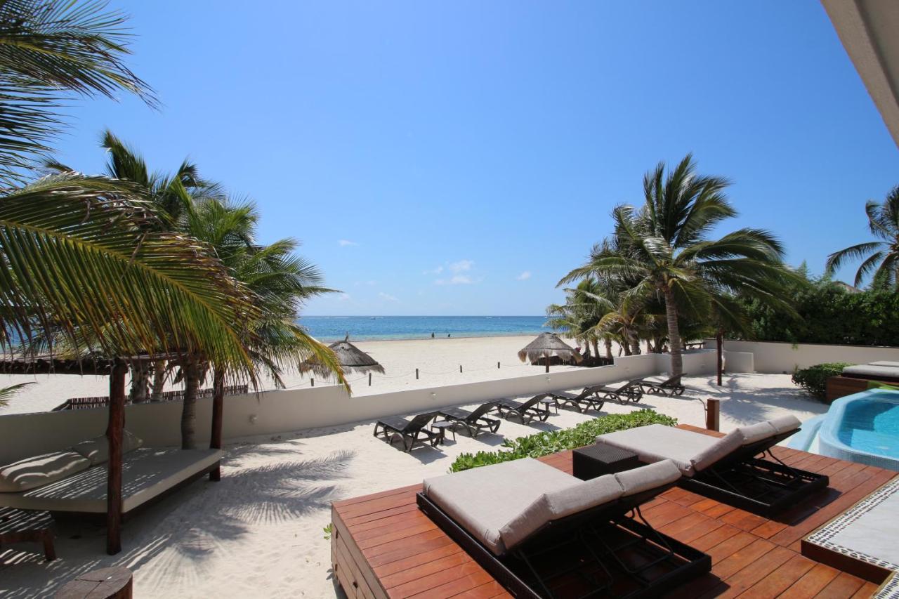 Villa Casa Brisa y Mar Puerto Morelos Exterior foto
