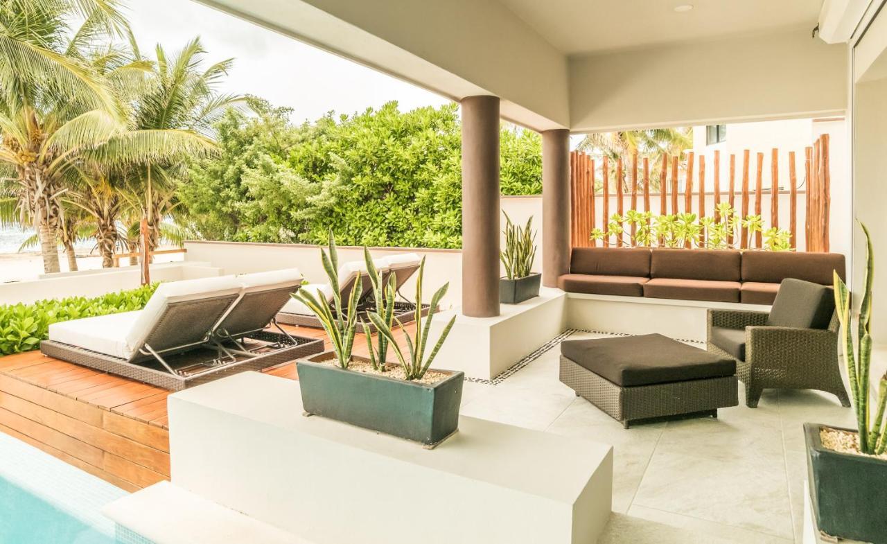 Villa Casa Brisa y Mar Puerto Morelos Exterior foto